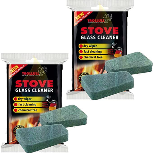 Trollull Cleaner Pads For Stove Glass (2x)