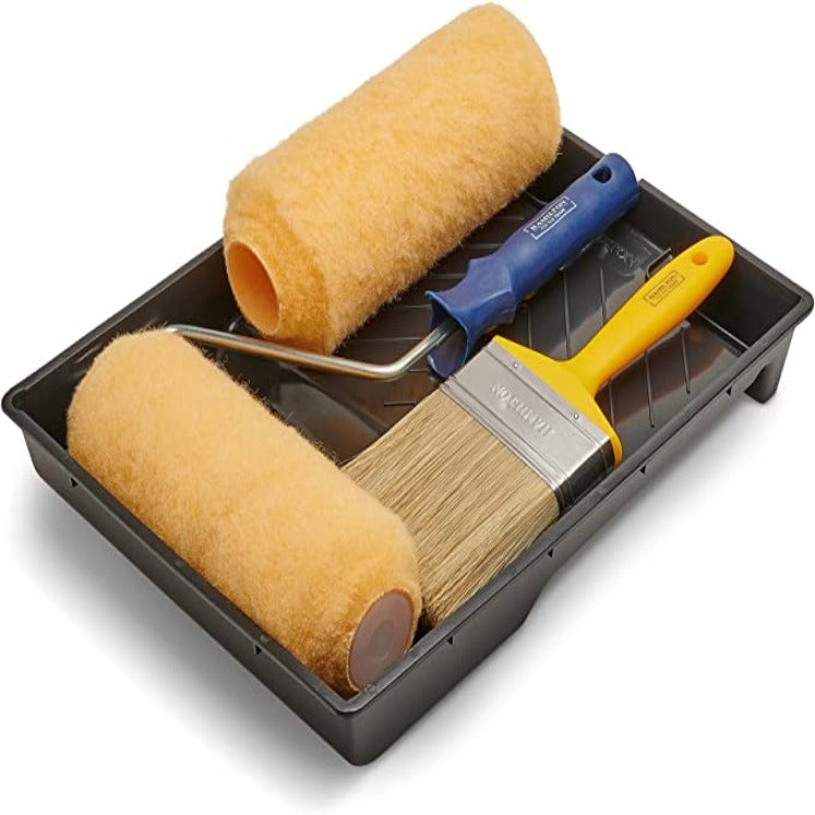 HAMILTON for The Trade 5 Piece Masonry Brush and Roller Set with Tray