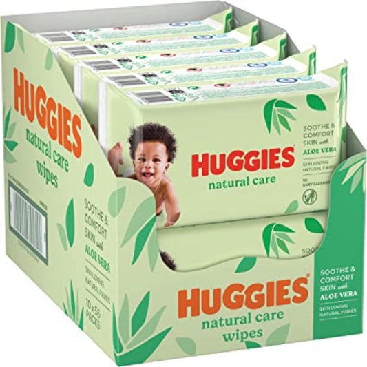 Huggies Natural Care Baby Wipes (20 Packs Of 56)