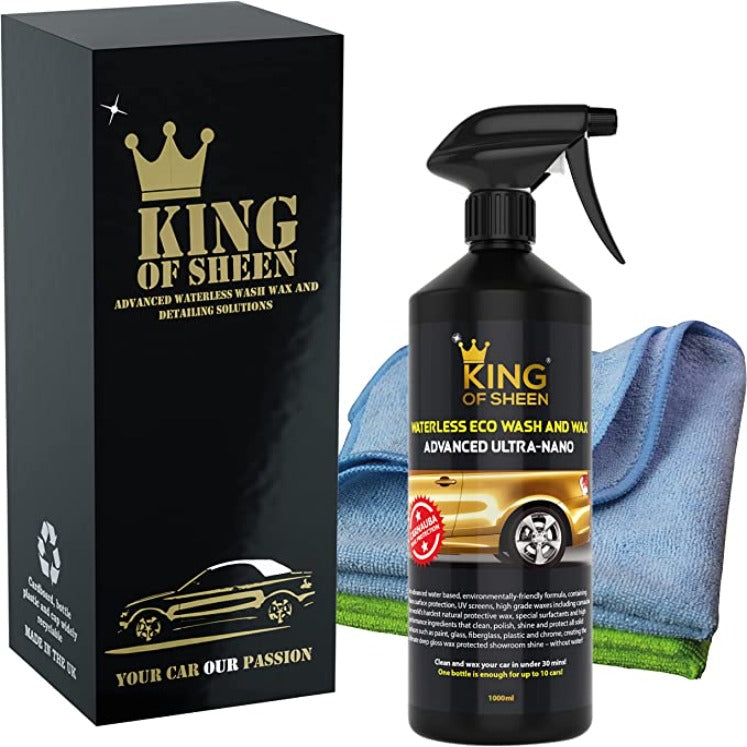 King of Sheen Advanced Ultra Nano Waterless Car Wash Kit