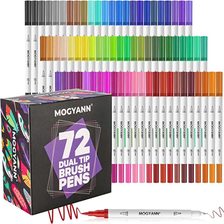 Mogyann Felt Tip Pens (72 Colours)